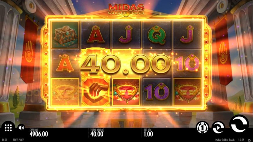 Midas Golden Touch slot screen 4