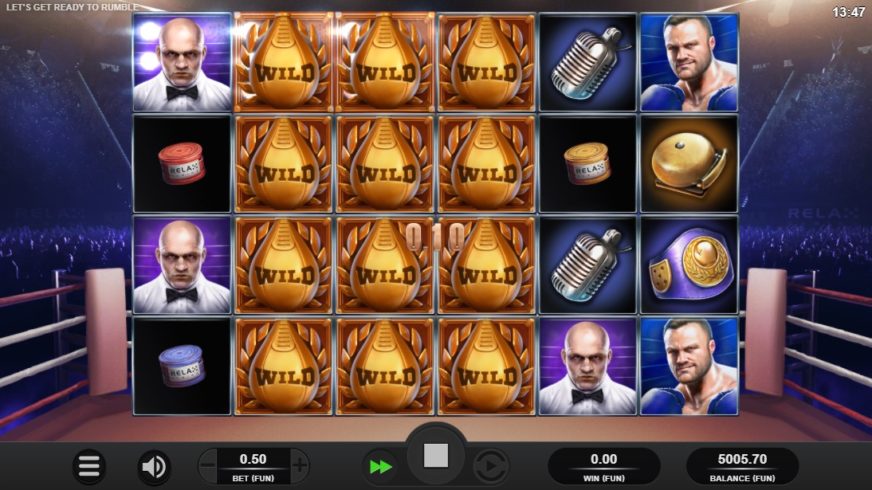 Let’s Get Ready To Rumble slot screen 3