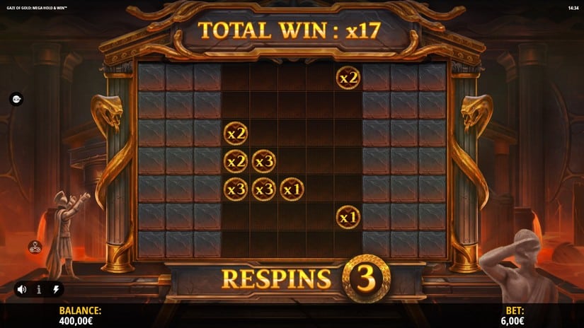 Gaze of Gold Mega Hold & Win slot screen 4
