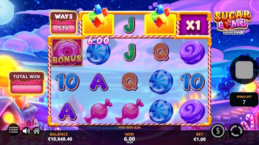 Sugar Bomb DoubleMax slot screen 4