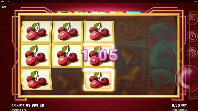 Deco Diamonds slot screen 2