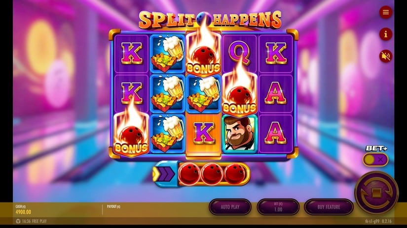 Split Happens slot screen 2