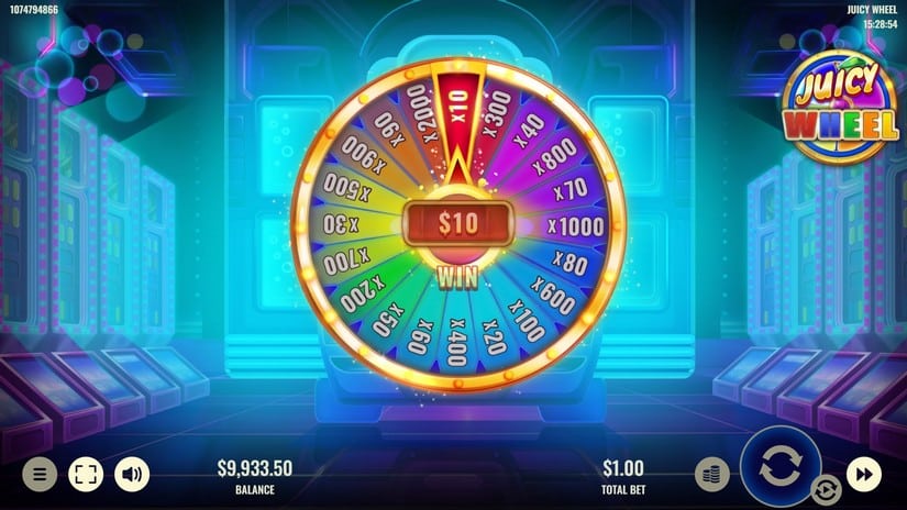 Juicy Wheel slot screen 5