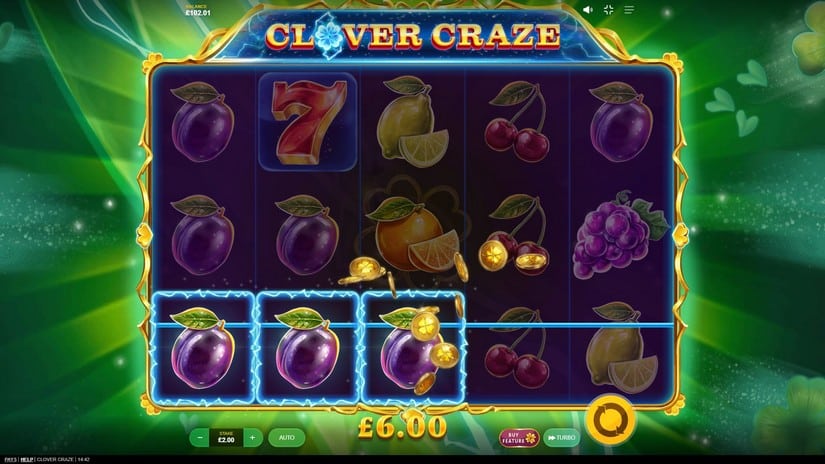 Clover Craze slot screen 2