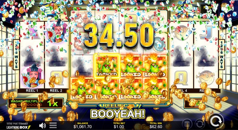 Wild Hot Wasabi slot screen 8