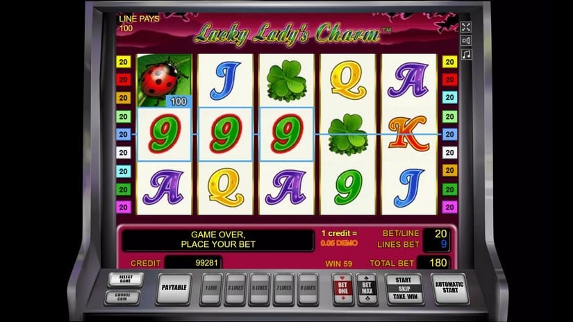Lucky Lady’s Charm slot screen 2