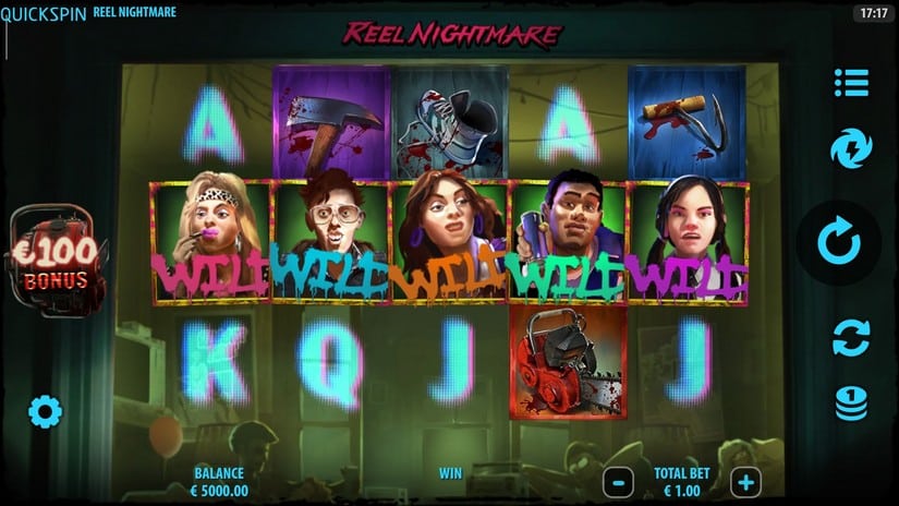Reel Nightmare slot screen 1