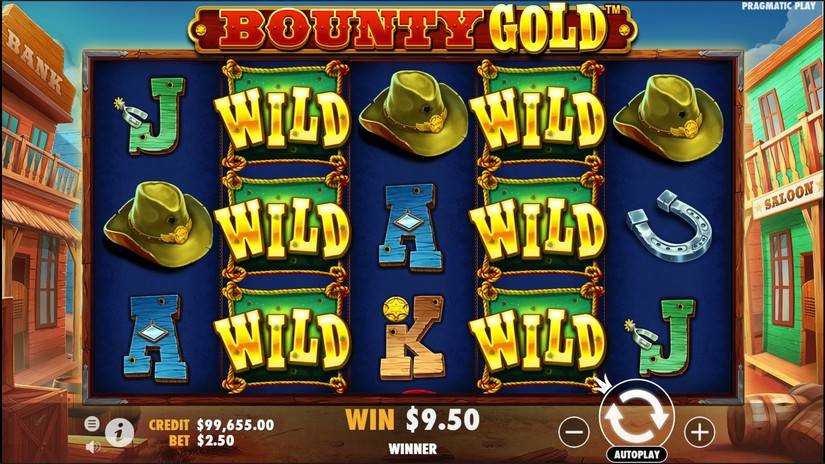 Bounty Gold slot screen 4