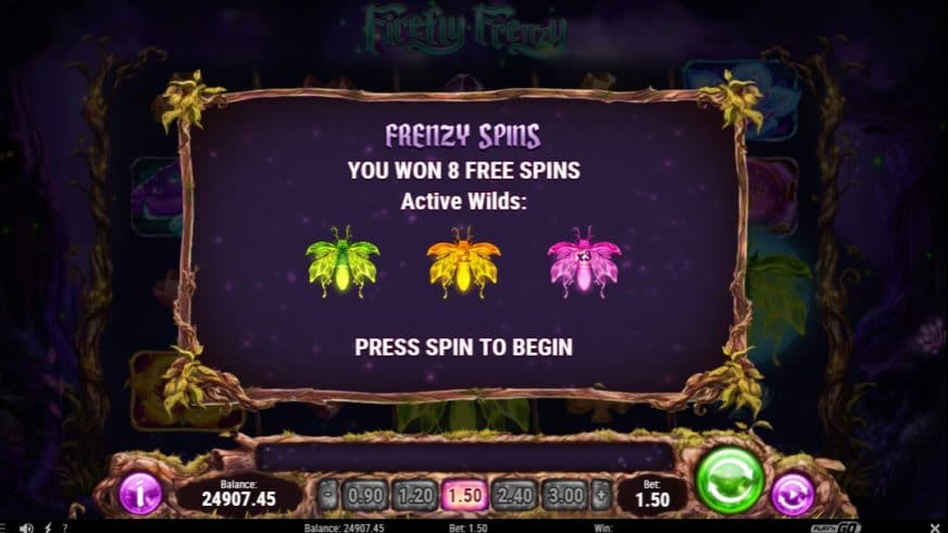 Firefly Frenzy slot screen 4
