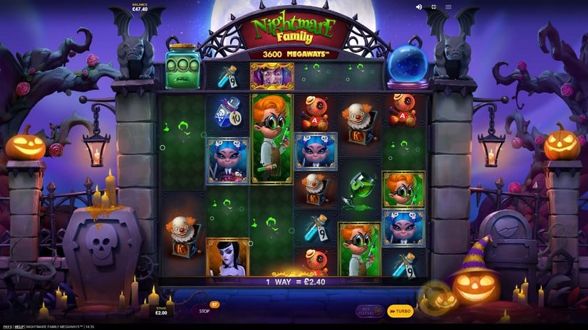 Nightmare Family Megaways slot screen 3
