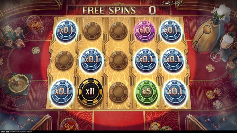 Casino Night slot screen 5