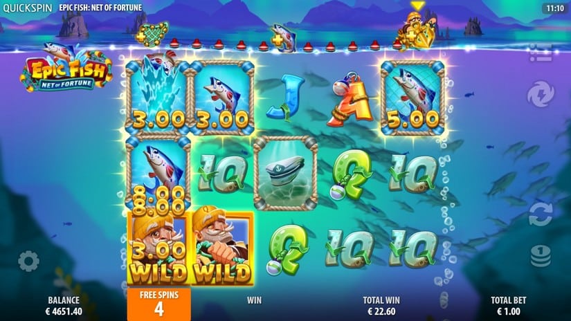 Epic Fish Net of Fortune slot screen 5