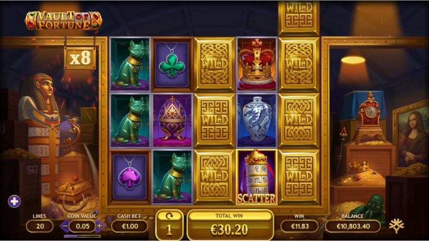 Vault of Fortune slot screen 6