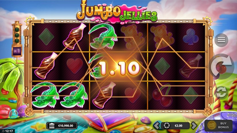 Jumbo Jellies slot screen 2