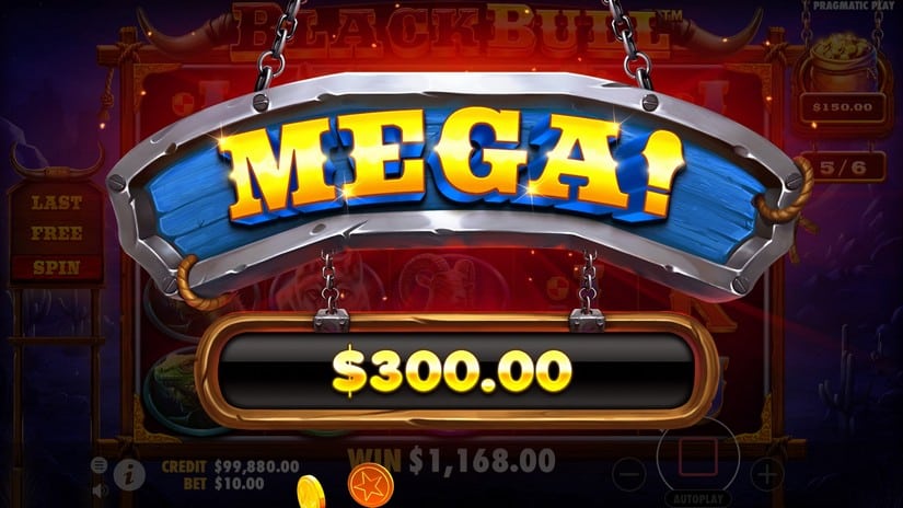 Black Bull slot screen 5