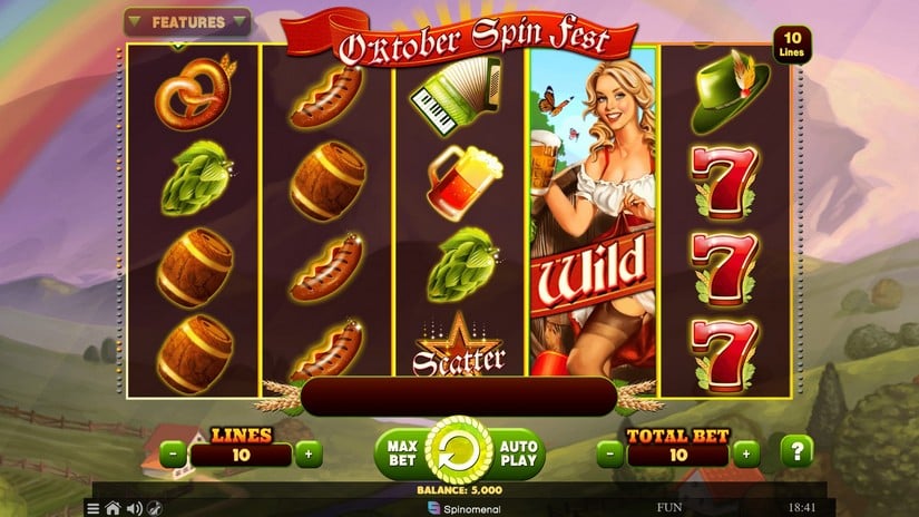 Oktober Spin Fest slot screen 1