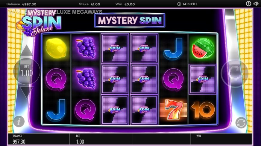 Mystery Spin Deluxe Megaways slot screen 4