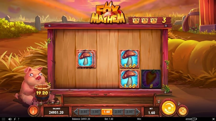 Fox Mayhem slot screen 4