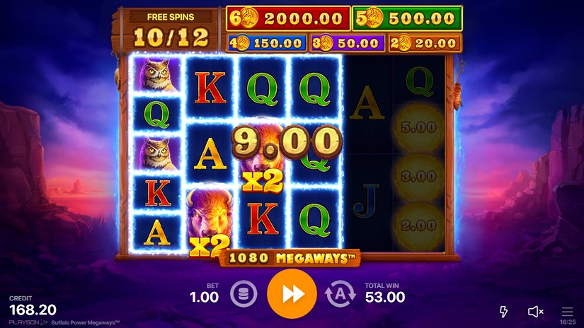 Buffalo Power: Megaways slot screen 8