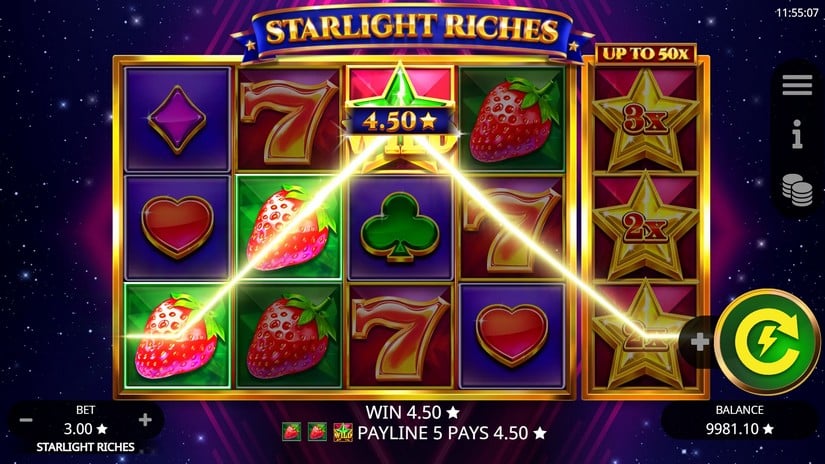 Starlight Riches slot screen 3