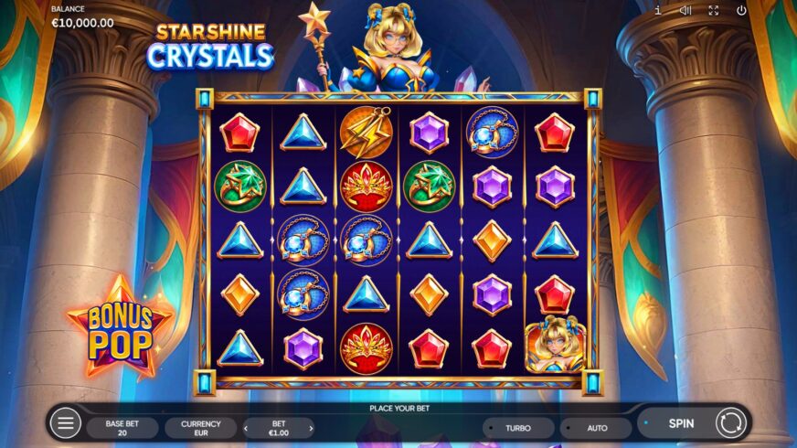 Starshine Crystals slot screen 1