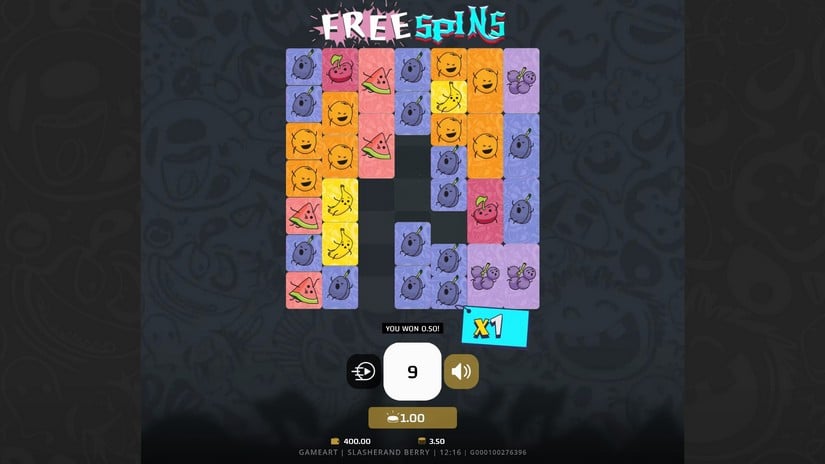 Slasher & Berry slot screen 4