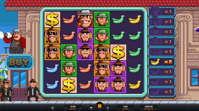 Banana Town slot screen 3