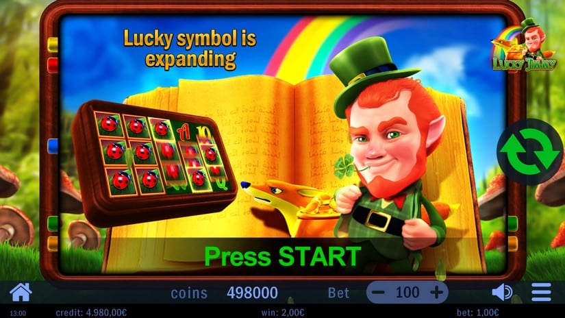 Lucky Jimmy slot screen 3