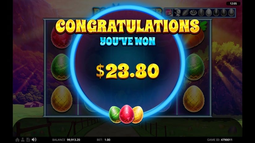 Book of Easter slot screen 7