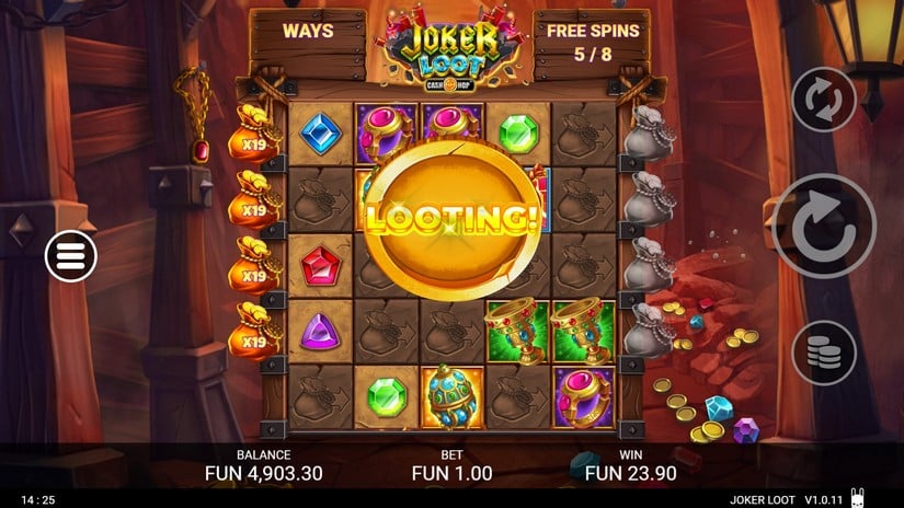 Joker Loot slot screen 6