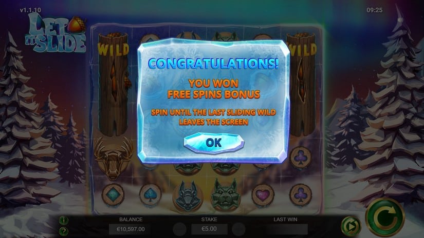 Let It Slide slot screen 5