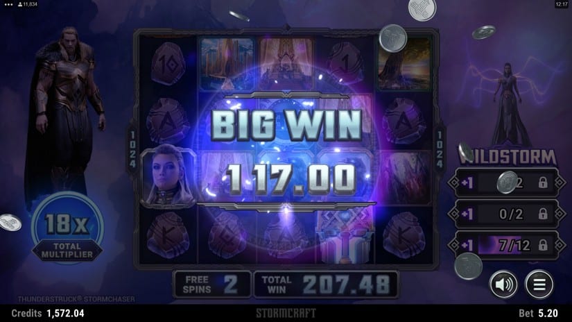 Thunderstruck Stormchaser slot screen 10