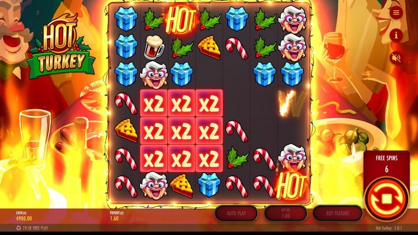 Hot Turkey slot screen 3