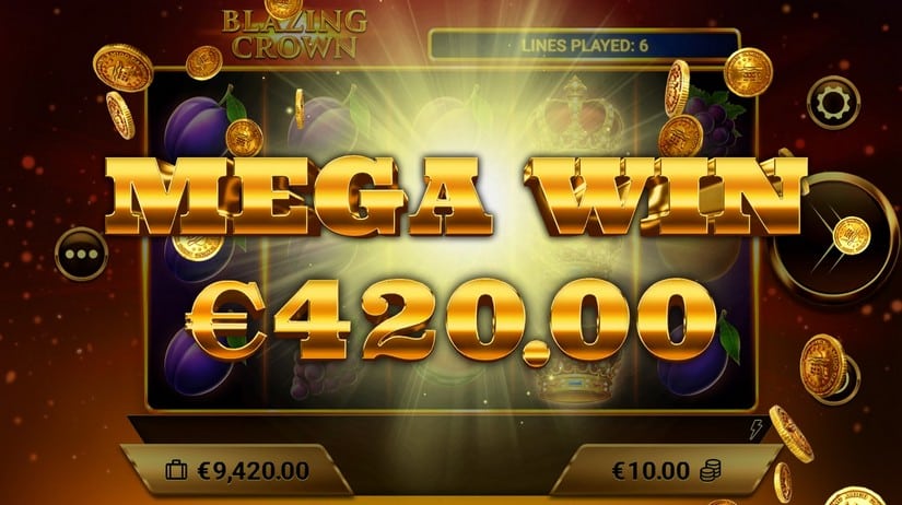 Blazing Crown slot screen 5