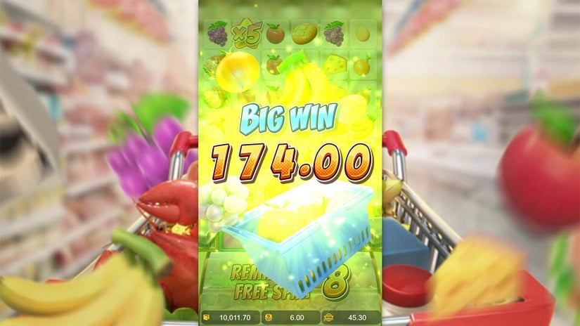 Supermarket Spree slot screen 7