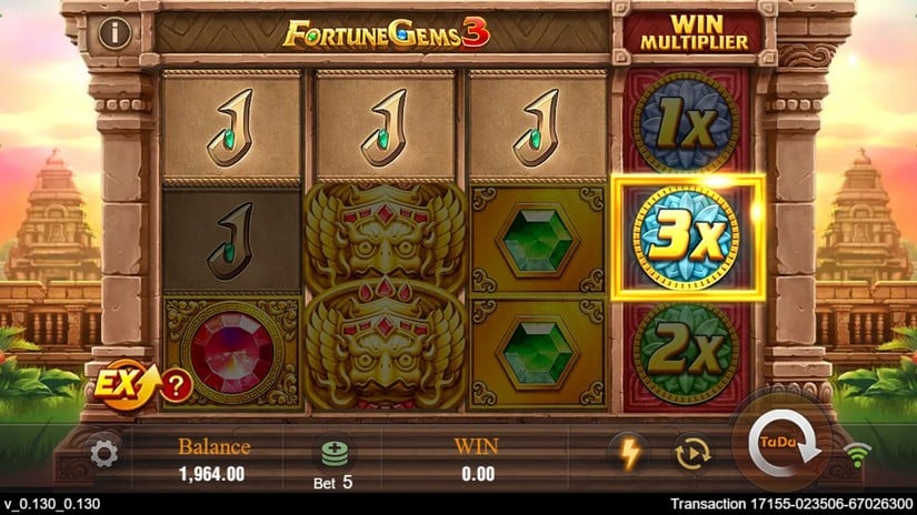 Fortune Gems 3 slot screen 3