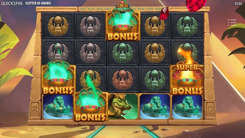Scepter of Anubis slot screen 2