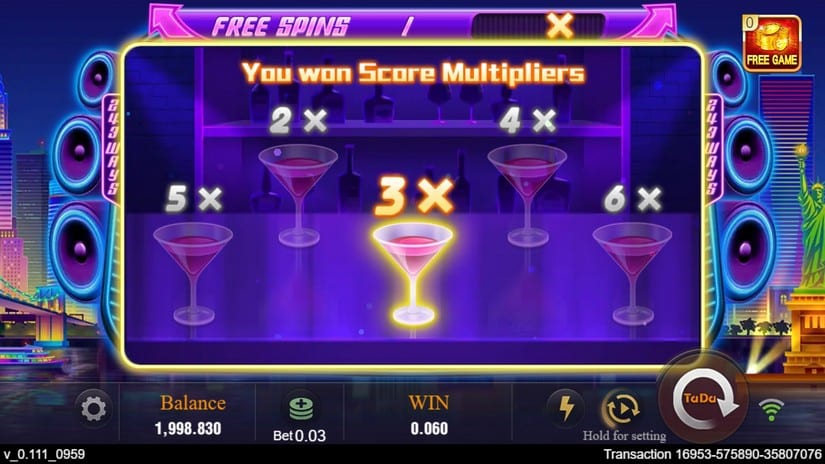 Party Night (Tada Gaming) slot screen 4