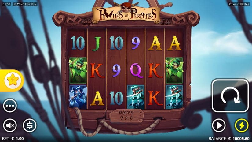 Pixies Vs Pirates slot screen 1