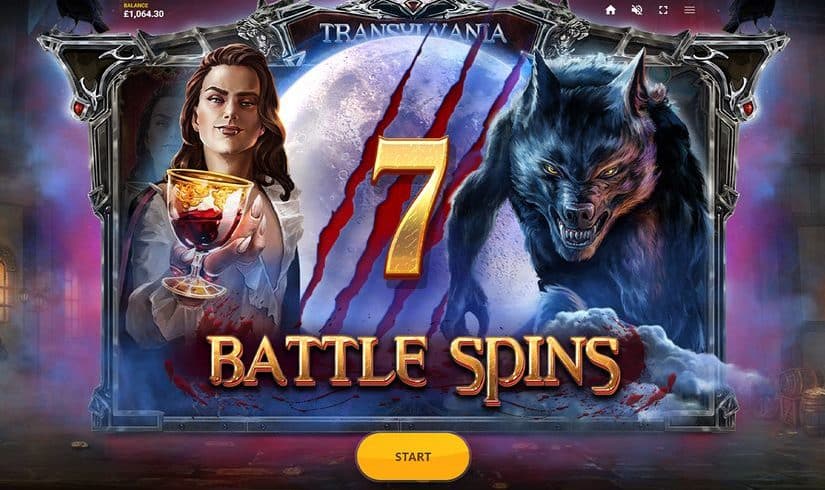 Transylvania Night of Blood slot screen 2