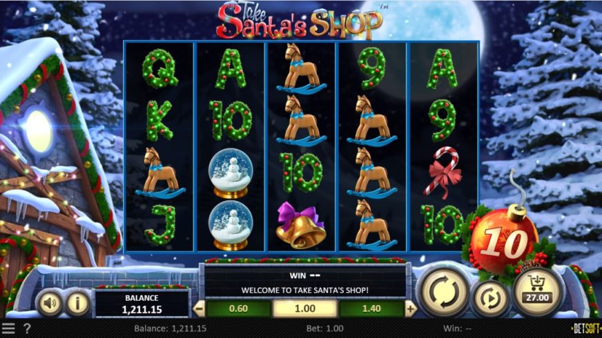 Take Santas Shop slot screen 1
