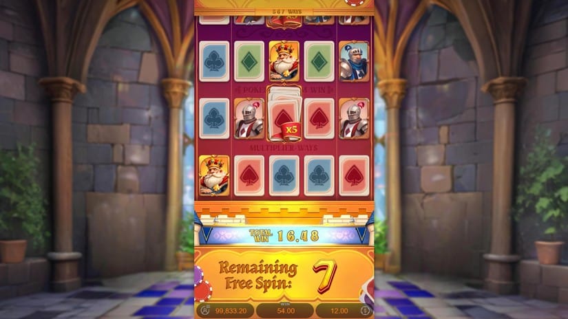 Poker Kingdom Win slot screen 5