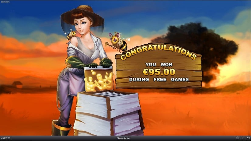 Bee Frenzy slot screen 6