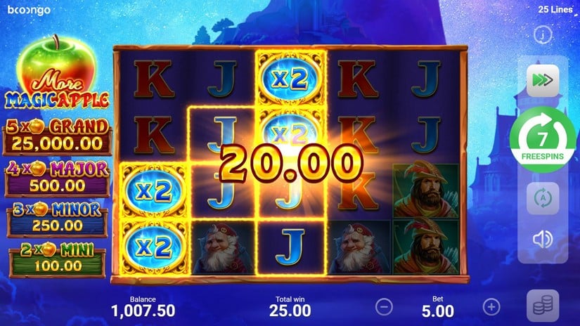 More Magic Apple slot screen 6