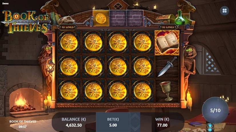 Book of Thieves slot screen 5