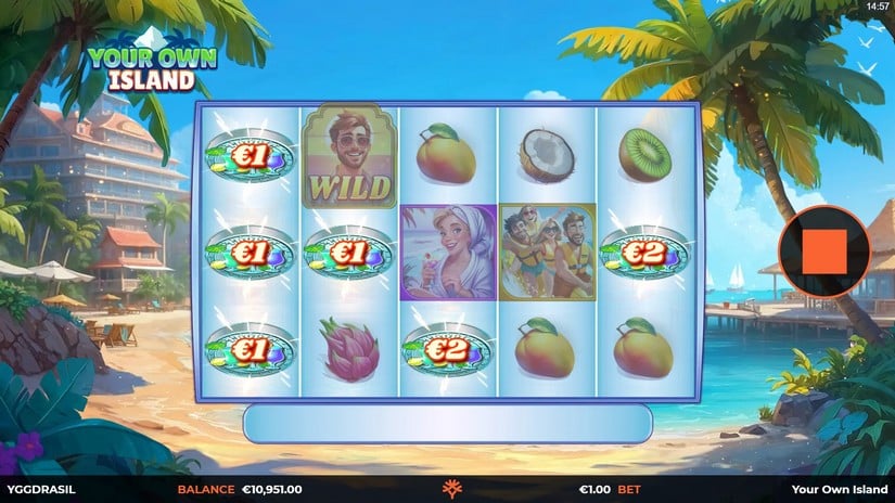 Your Own Island slot screen 2
