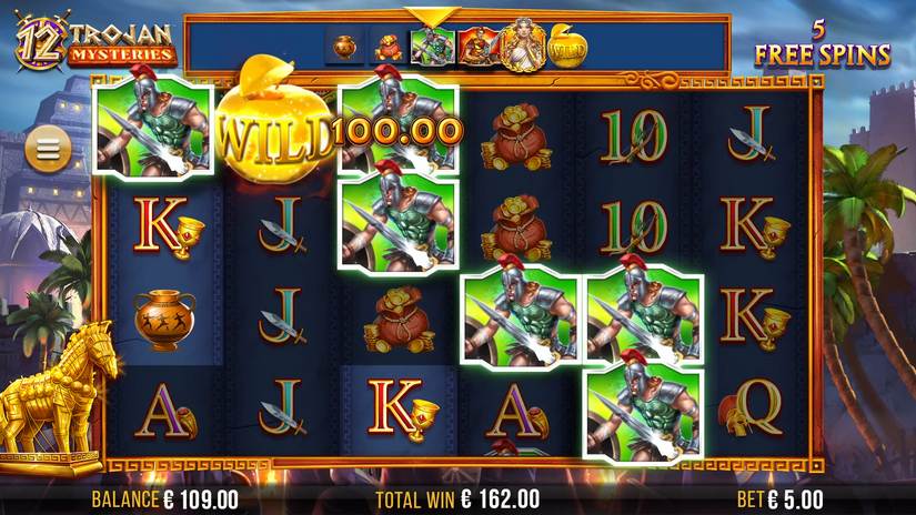 12 Trojan Mysteriesa slot screen 5