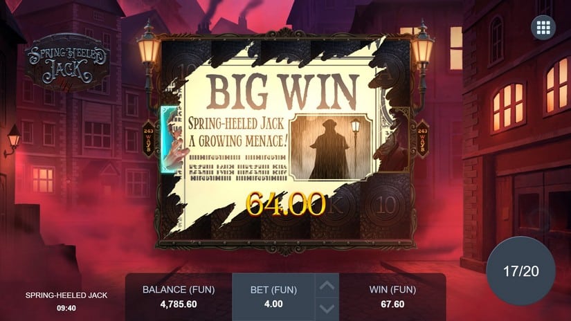 Spring Heeled Jack slot screen 12