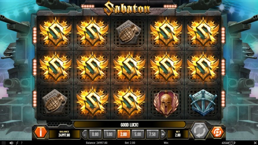 Sabaton slot screen 3