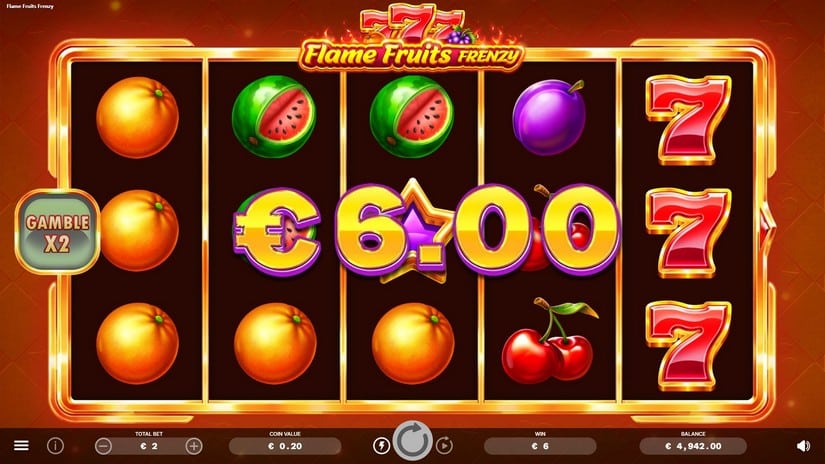 Flame Fruits Frenzy slot screen 4